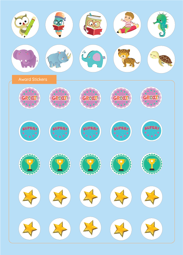 Augmented Reality Activity Sticker for Human Body Book - Planetary Book Series - Brainsteam Education