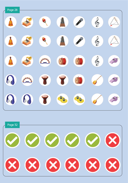 Augmented Reality Activity Sticker for Occupations Book -Planetary Book Series - Brainsteam Education