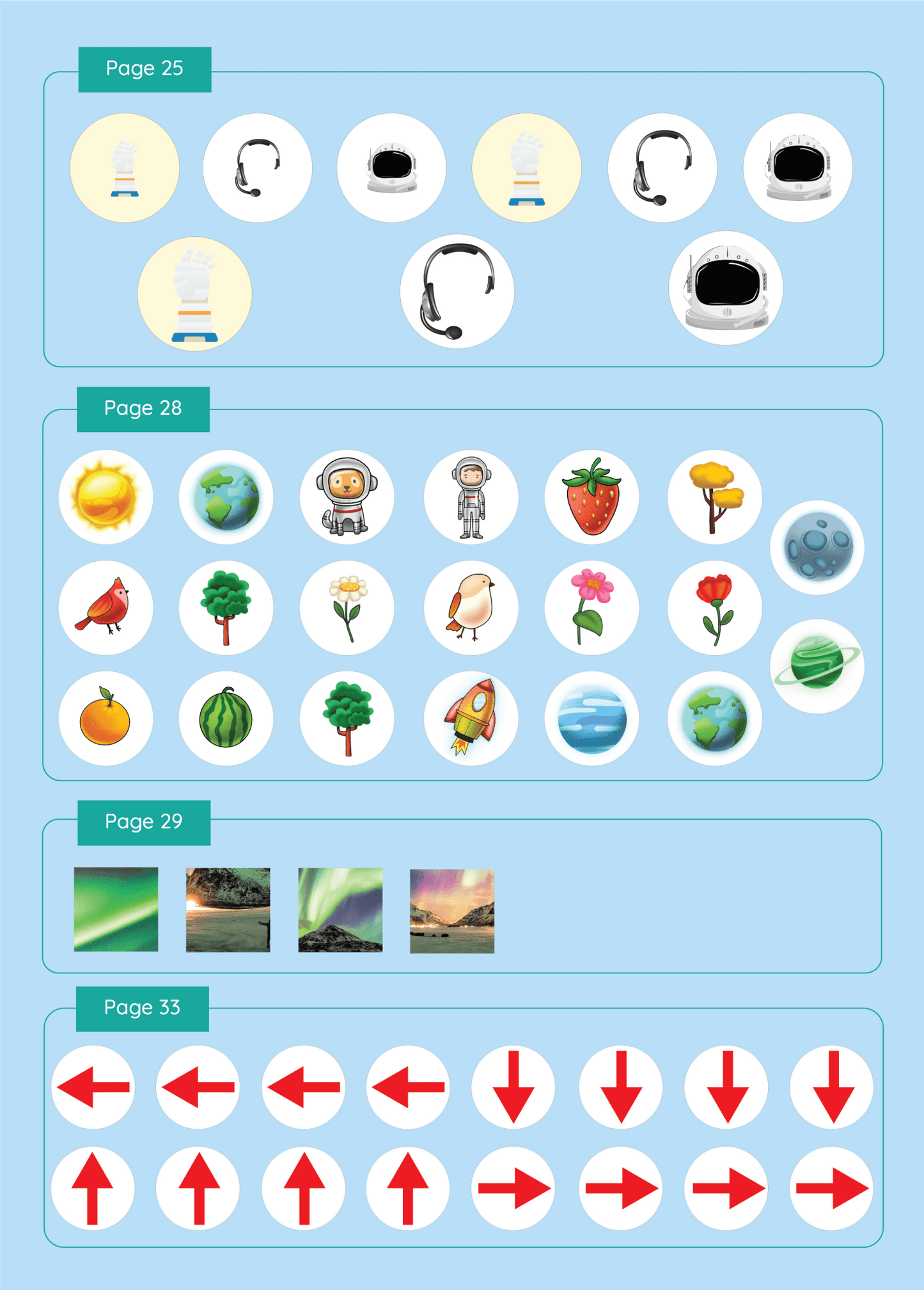 Augmented Reality Activity Sticker for Solar System Book - Planetary Book Series - Brainsteam Education