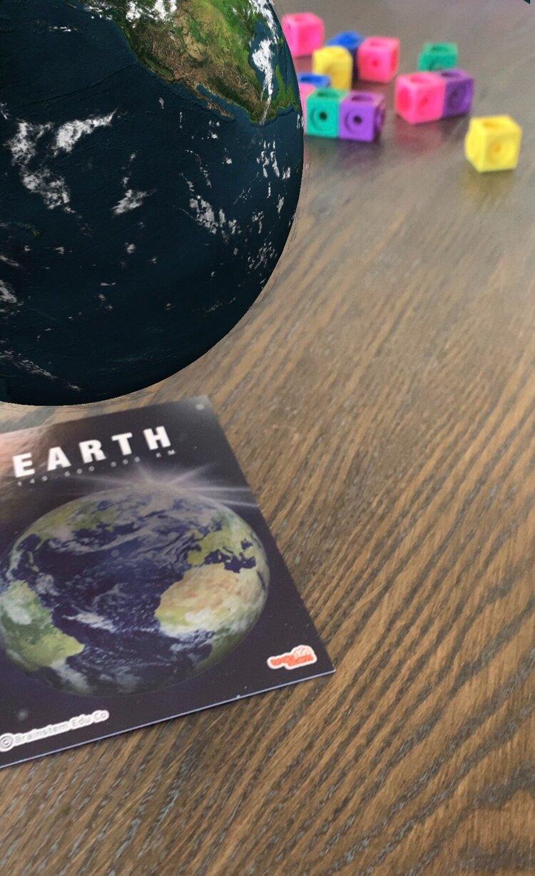 Planet Flash Cards - 4D Augmented Reality Flash Cards - Bold Pack - Brainsteam Education