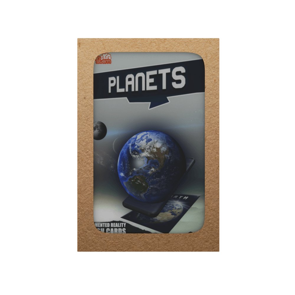 Planet Flash Cards - 4D Augmented Reality Flash Cards - Bold Pack - Brainsteam Education