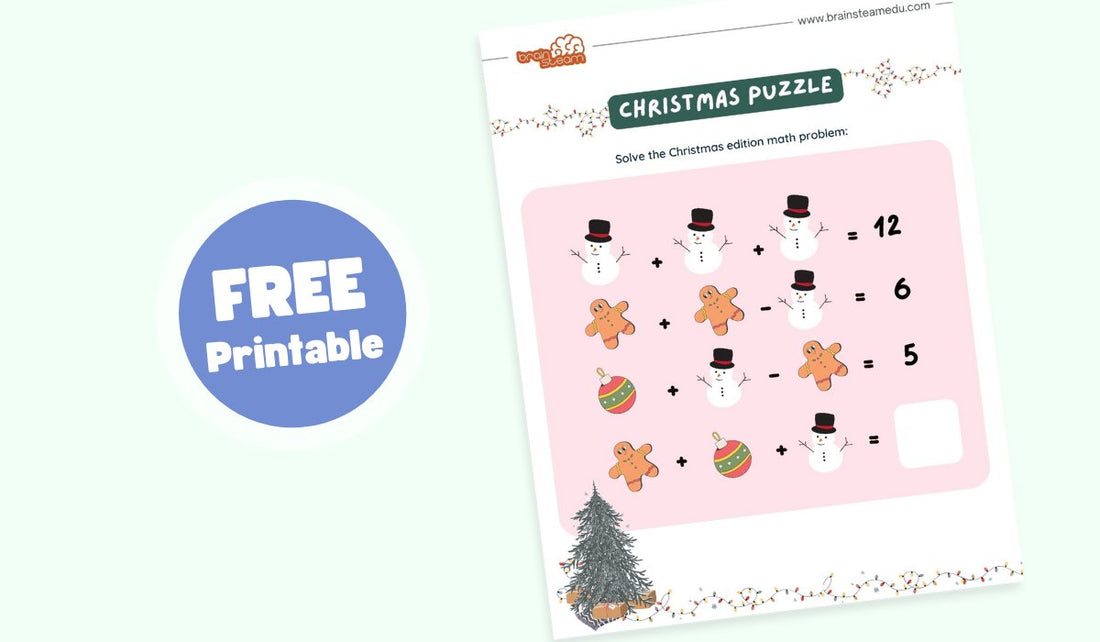 Christmas Puzzle - Brainsteam Education