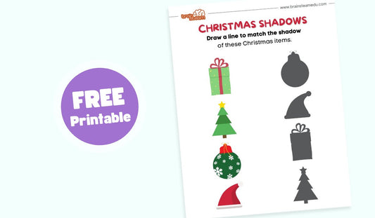 Christmas Shadows - Brainsteam Education
