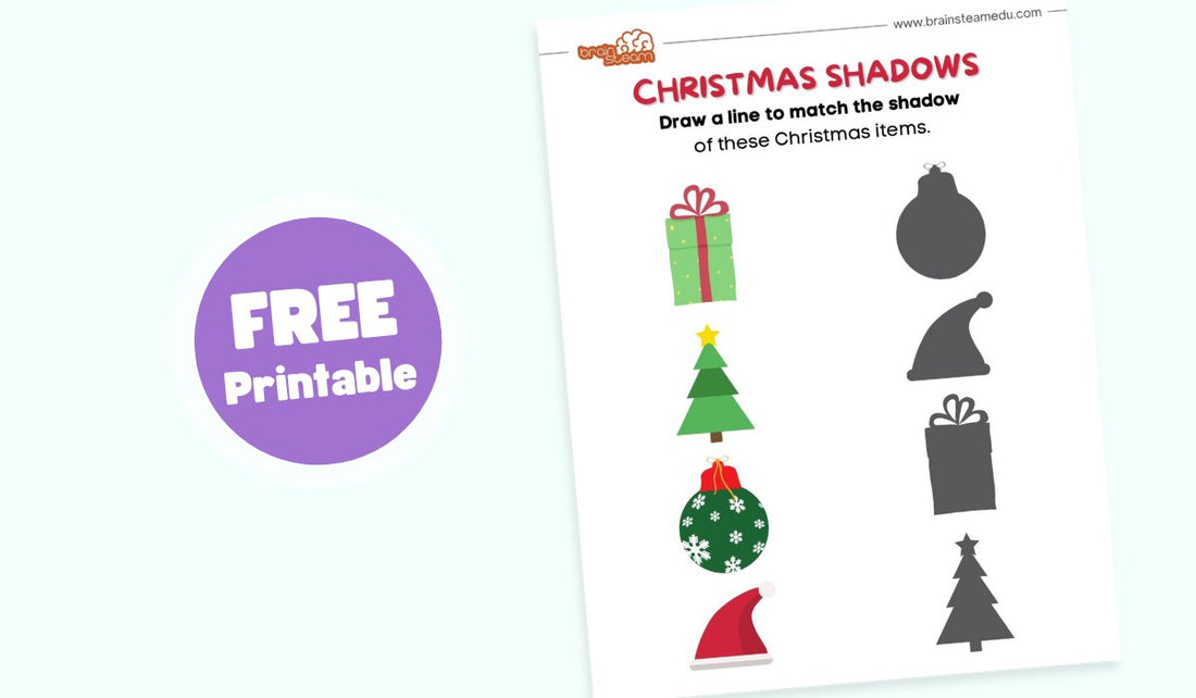 Christmas Shadows - Brainsteam Education