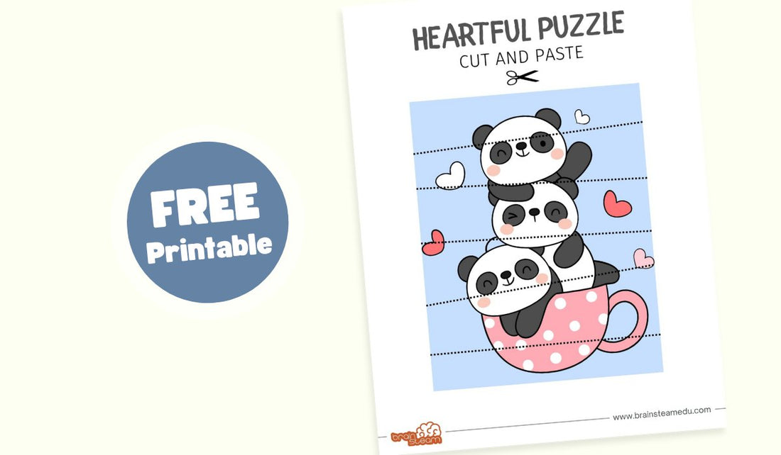 Valentines Puzzle - Brainsteam Education