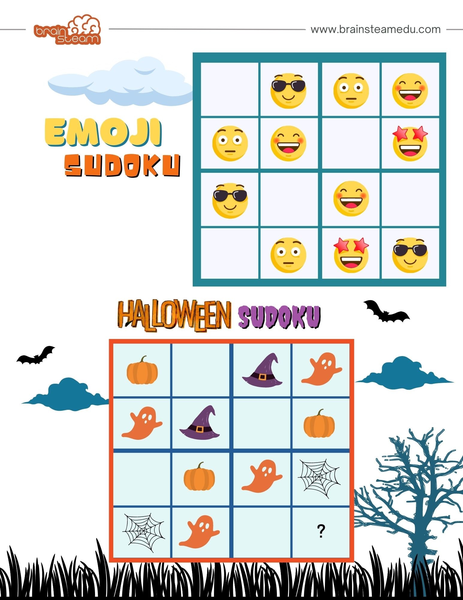 halloween-sudoku-brainsteam