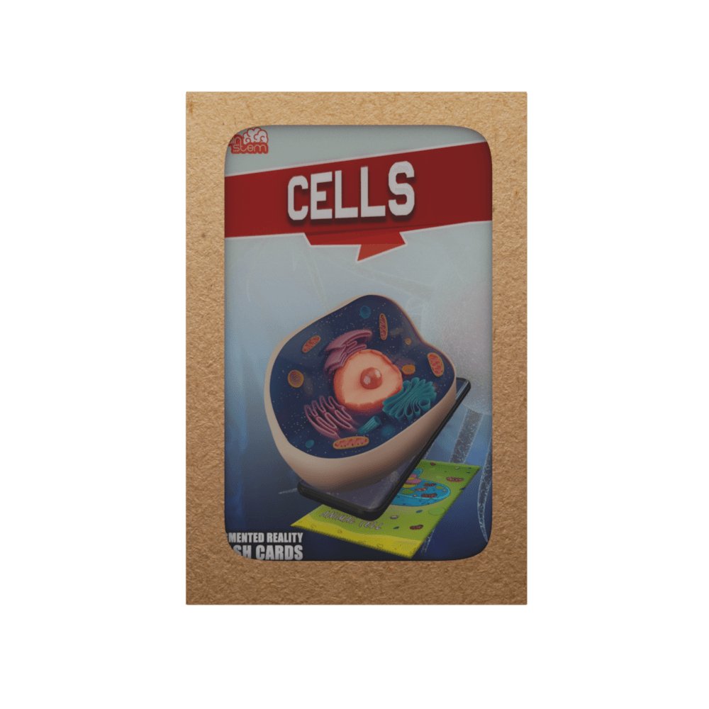 Cell Flash Cards - 4D Augmented Reality Flash Cards - Bold Pack - Brainsteam Education