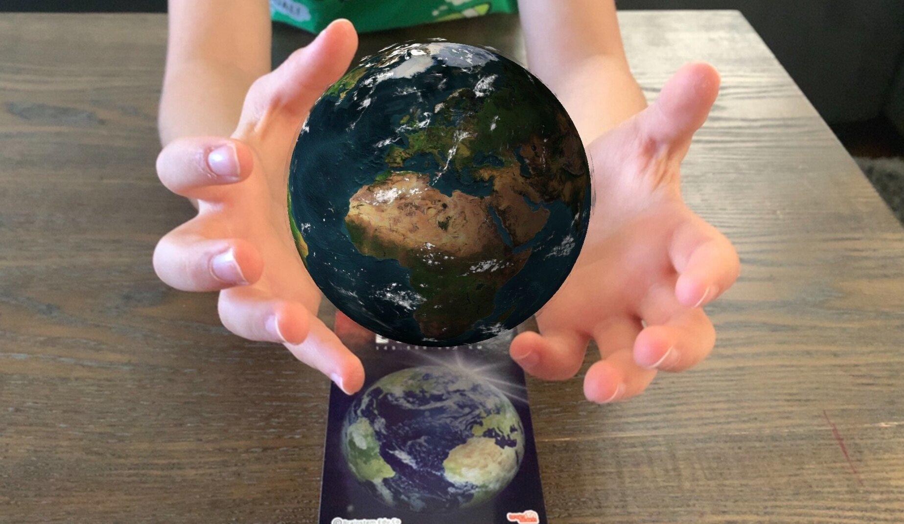 Planet Flash Cards - 4D Augmented Reality Flash Cards - Bold Pack - Brainsteam Education